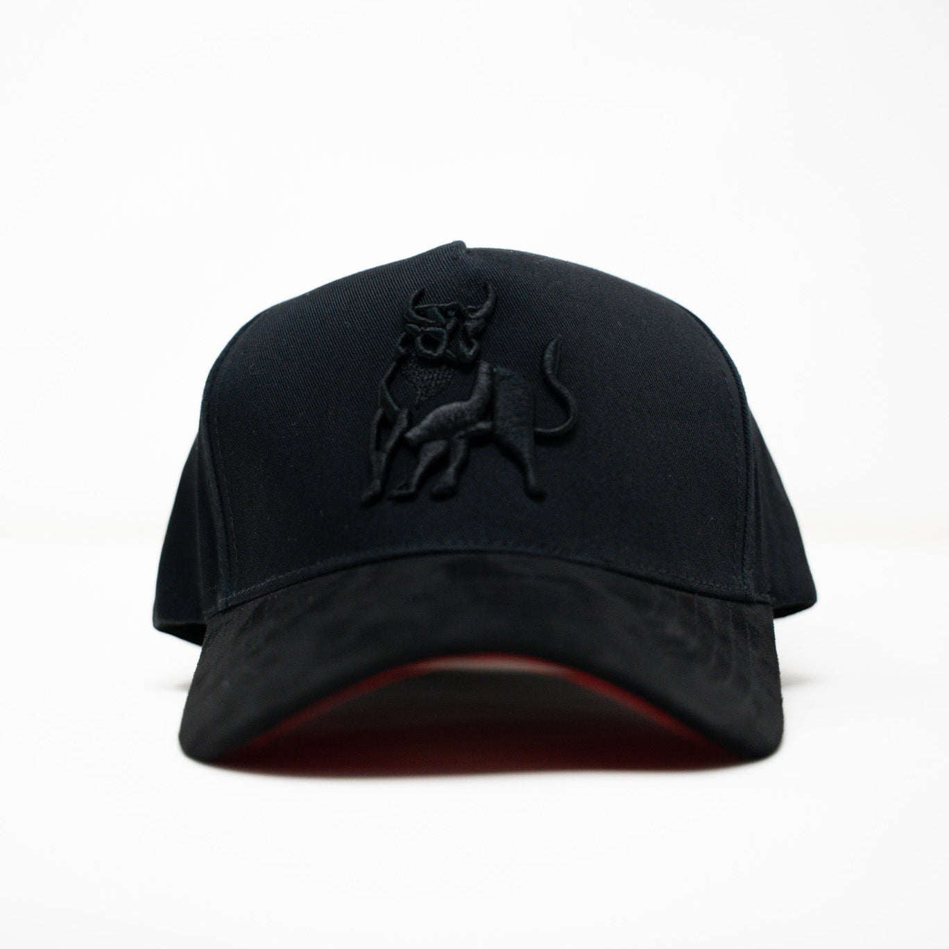 Insurance Lord Classic Black Cap Red Underbrim
