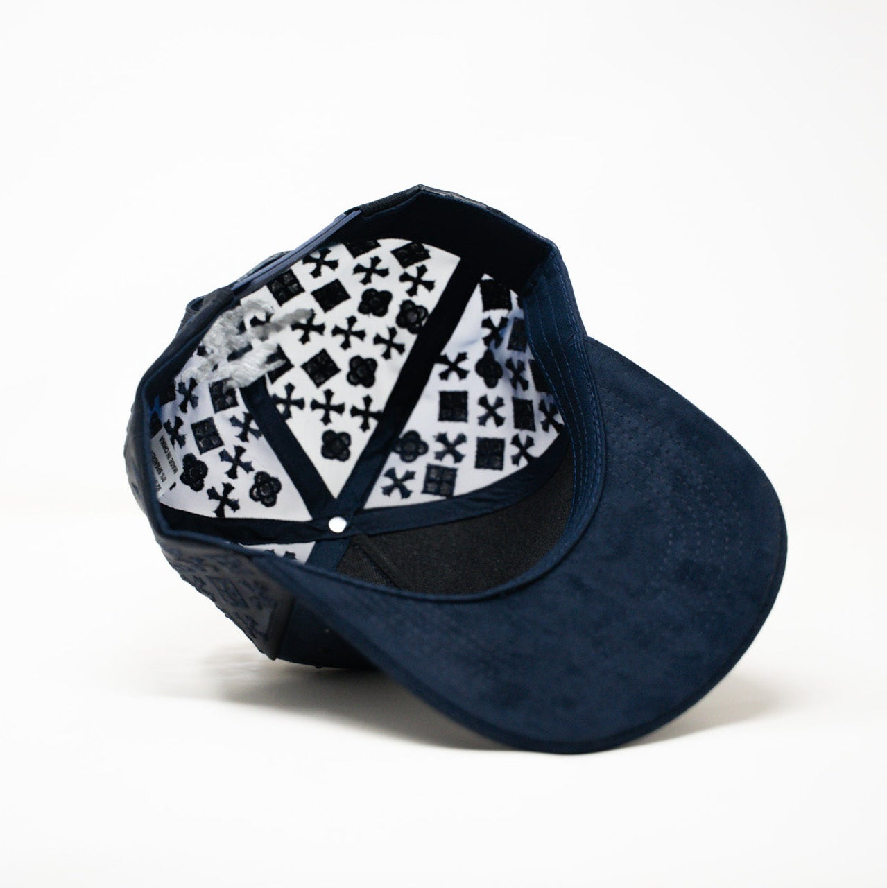 Insurance Lord Navy Blue Crystal Cap